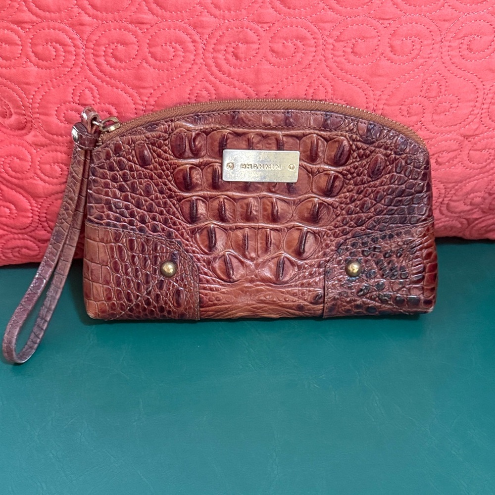 Brahmin Clutch Wristlet